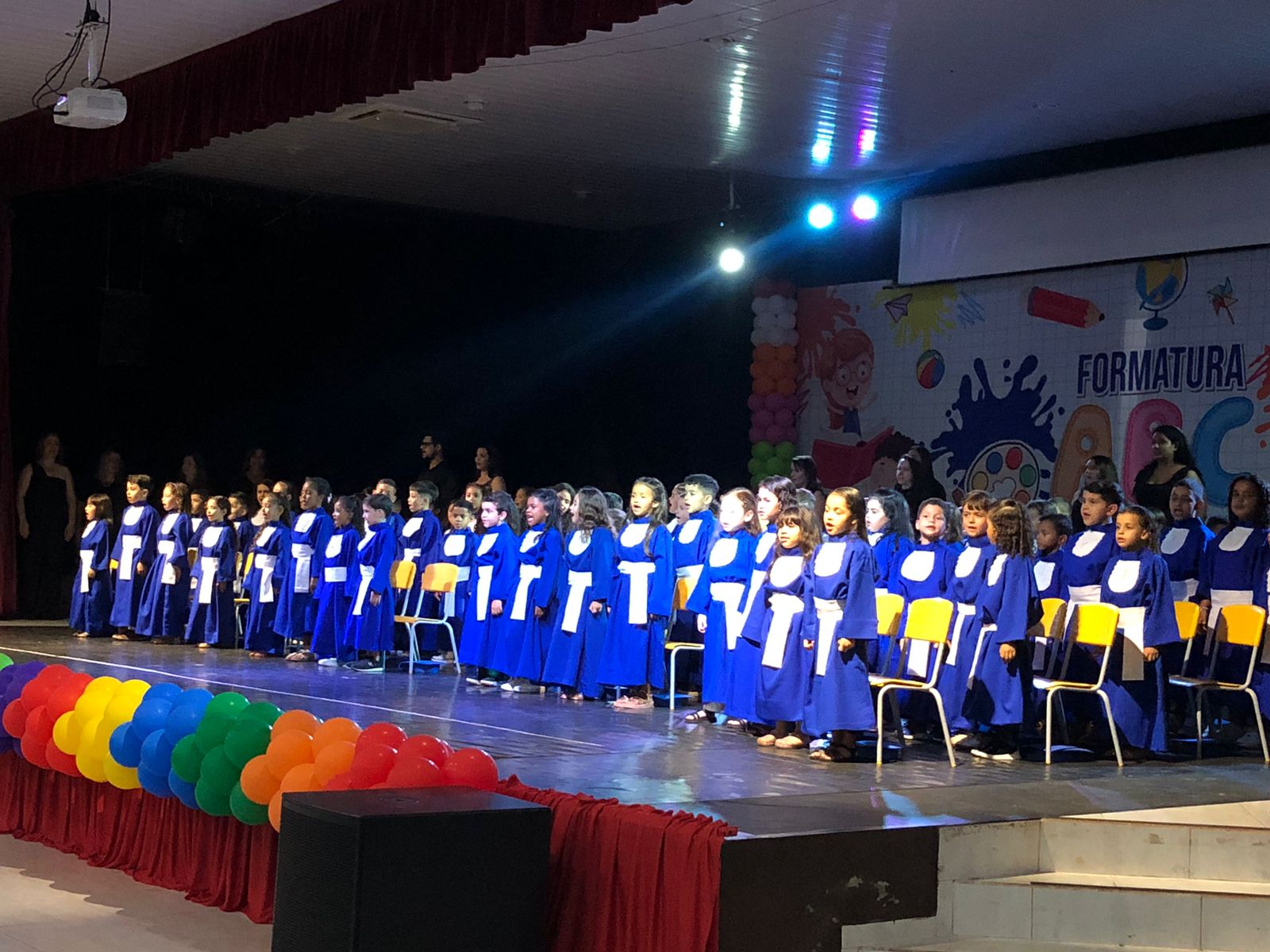 Departamento de Educação realiza formatura da Educação Infantil em Jandaia do Sul