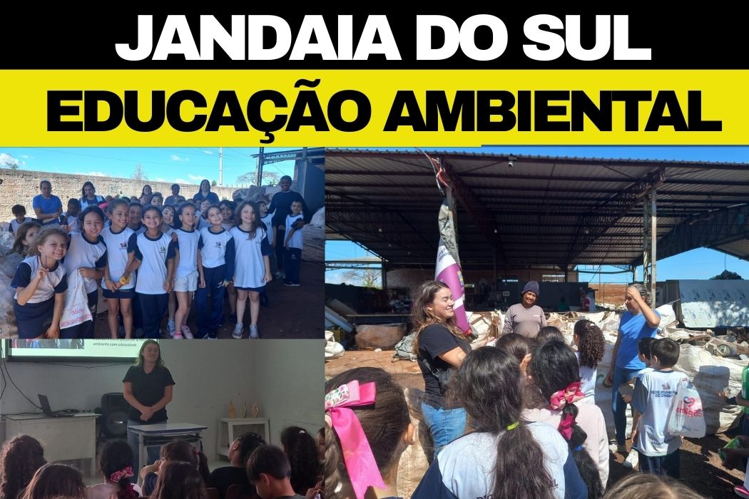 ALUNOS DO 2º ANO DA ESCOLA CÉSAR LATTES PARTICIPAM DE AÇÃO DE EDUCAÇÃO AMBIENTAL