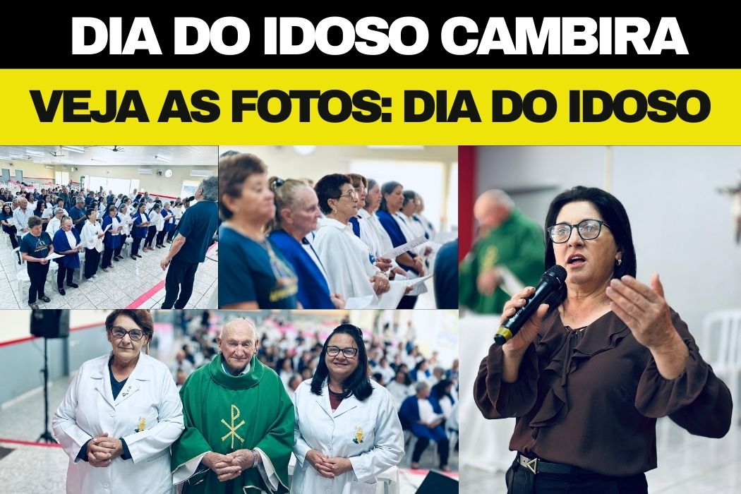 Almoço em Comemoração ao Dia do Idoso reúne mais de 120 participantes em Cambira