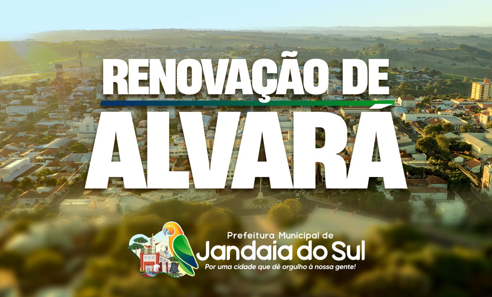Alvará 2026: Prefeitura de Jandaia do Sul libera emissão da taxa obrigatória para empresas e autônomos