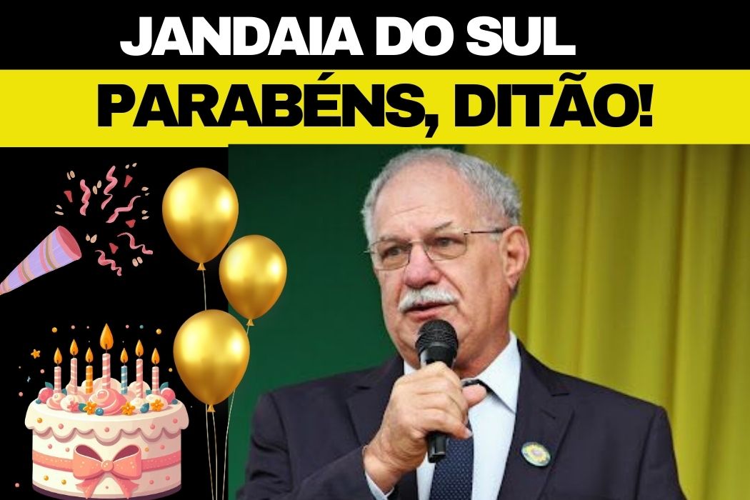 PARABÉNS AO PREFEITO DITÃO PUPIO!