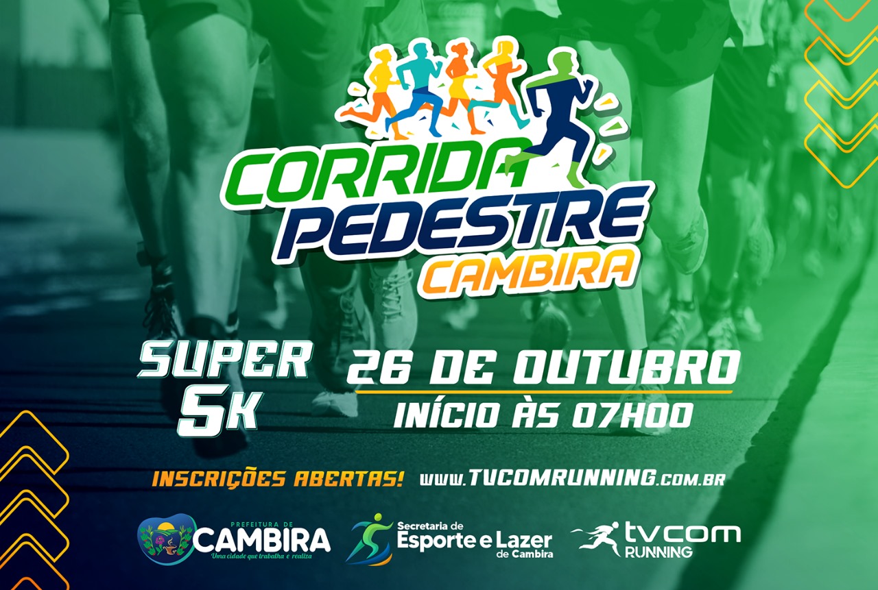 Cambira prepara para Corrida Pedestre 