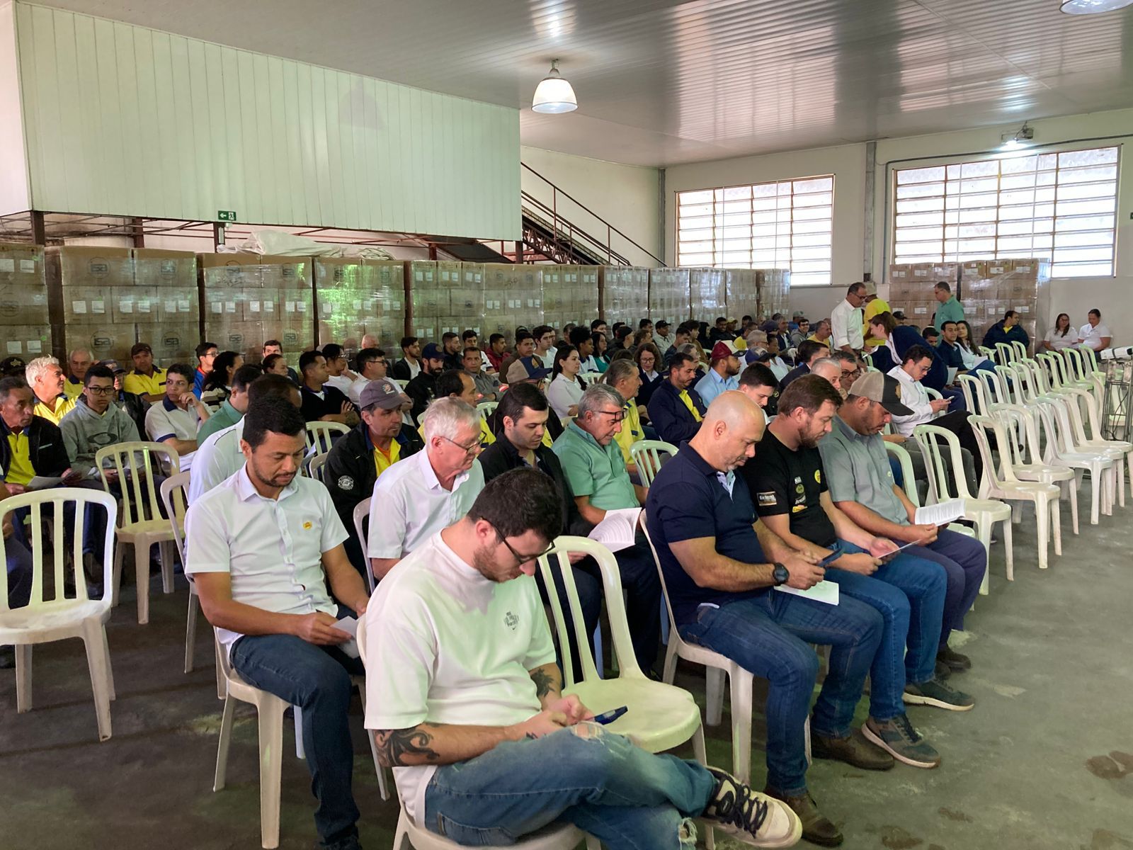 Departamento de Saúde participa da Semana Interna de Prevenção de Acidentes (SIPAT) na Indústria Missiato.