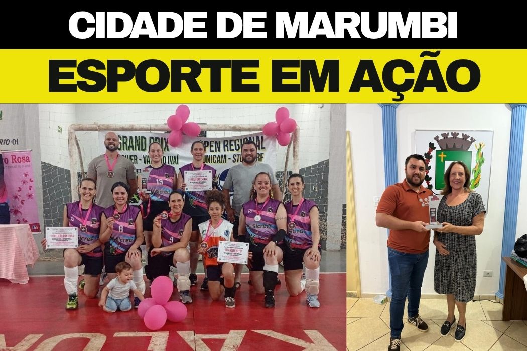 Equipe Feminina de Vôlei de Marumbi é Vice-Campeã no 1º Grand Prix de Kaloré