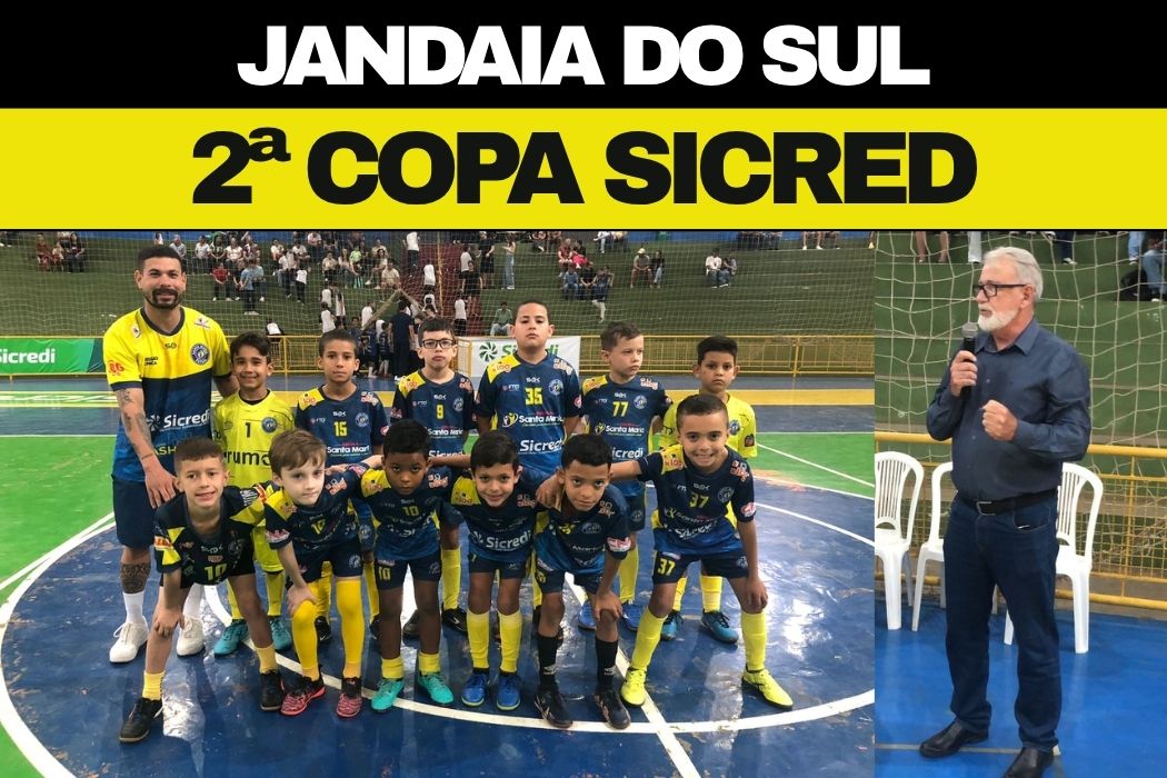 Jandaia do Sul realiza abertura da 2ª Copa Sicredi de Futsal 2025