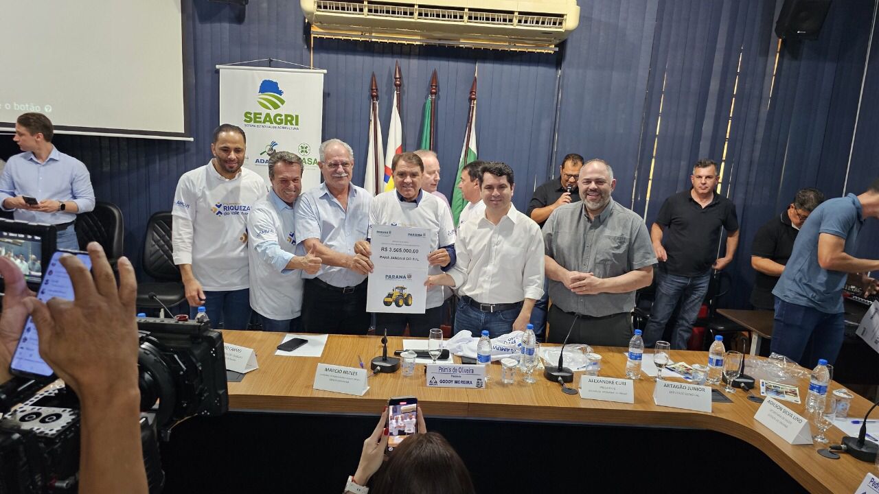 Jandaia do Sul garante mais de R$ 3,5 milhões para fortalecimento da infraestrutura rural