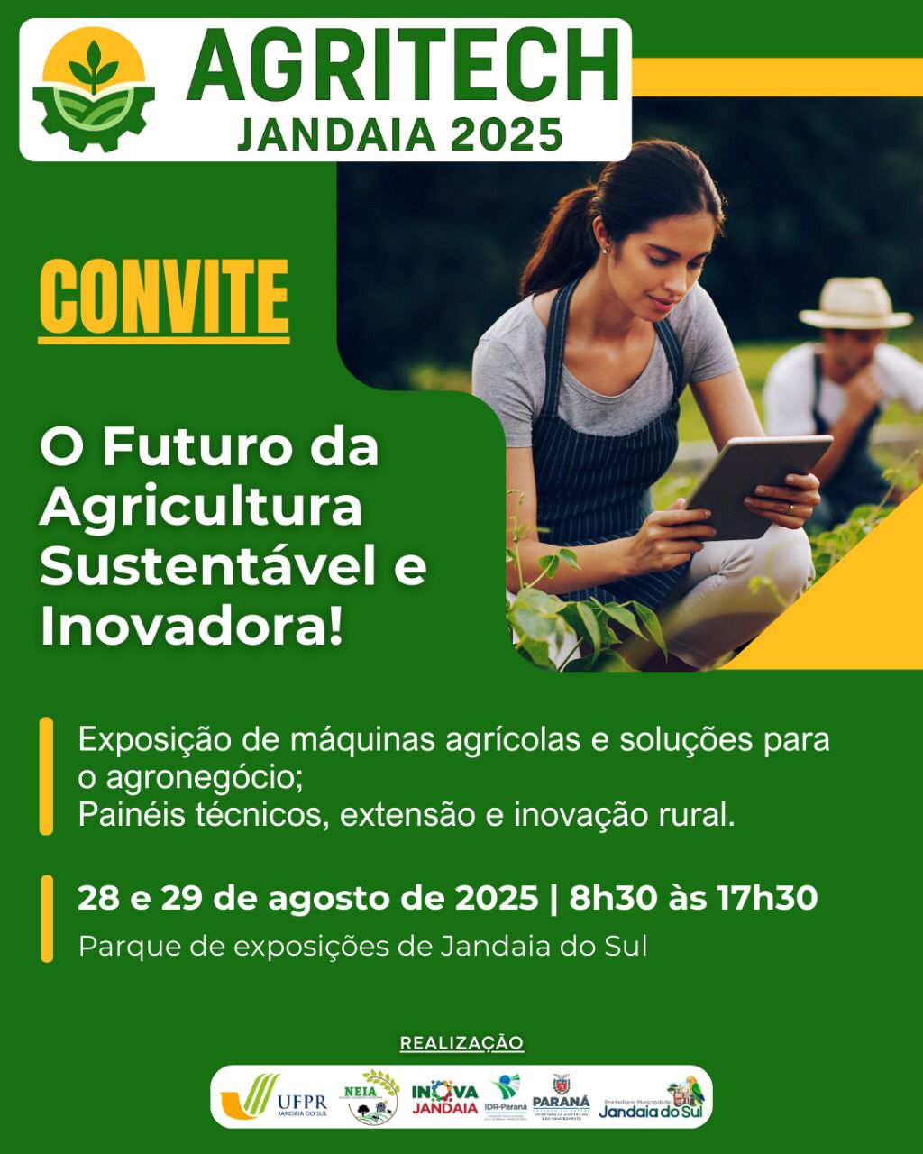 Jandaia do Sul sedia a AGRITECH 2025