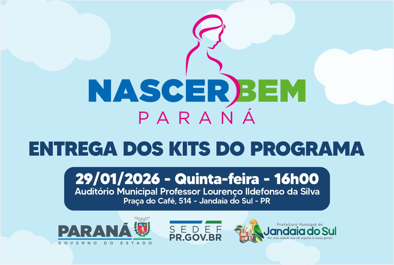 Jandaia do Sul sedia grande entrega de Kits Bebê e beneficia 174 famílias da região
