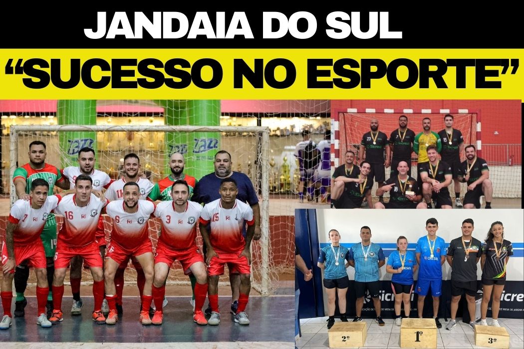 Jandaia do Sul conquista título no JAVS 2025 e destaca-se em várias modalidades