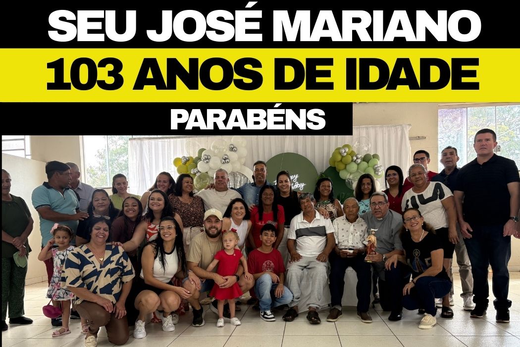 Morador de Jandaia completa 103 anos e relembra trajetória de vida