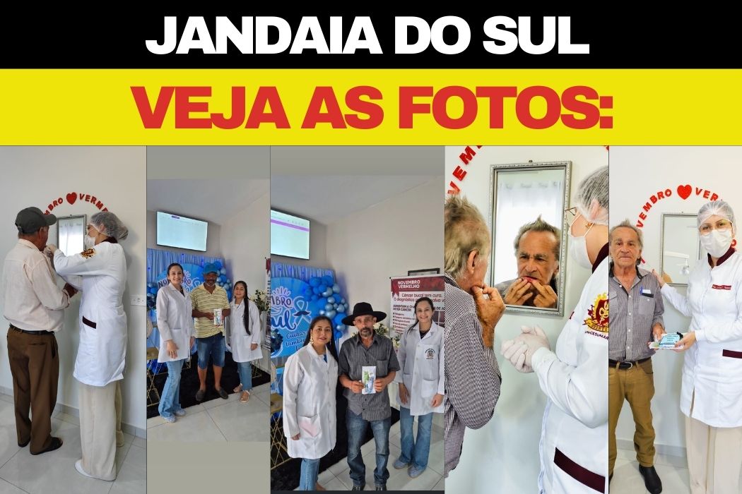 Novembro Vermelho: Jandaia do Sul Intensifica Ações de Prevenção ao Câncer Bucal