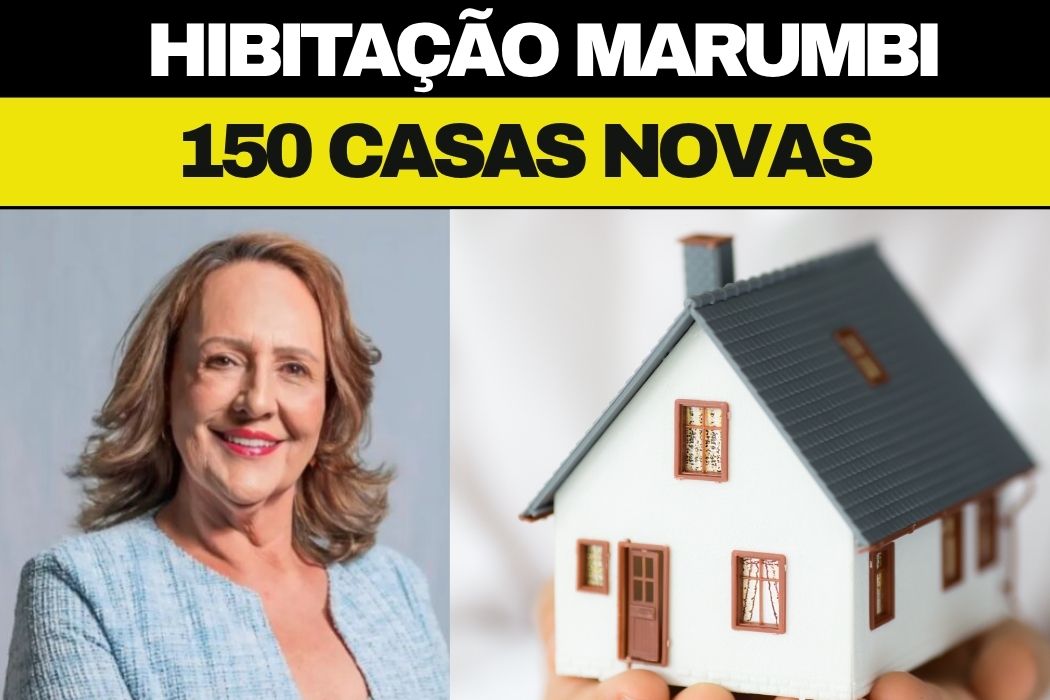 Prefeita Elaine busca construção de 150 casas populares para Marumbi