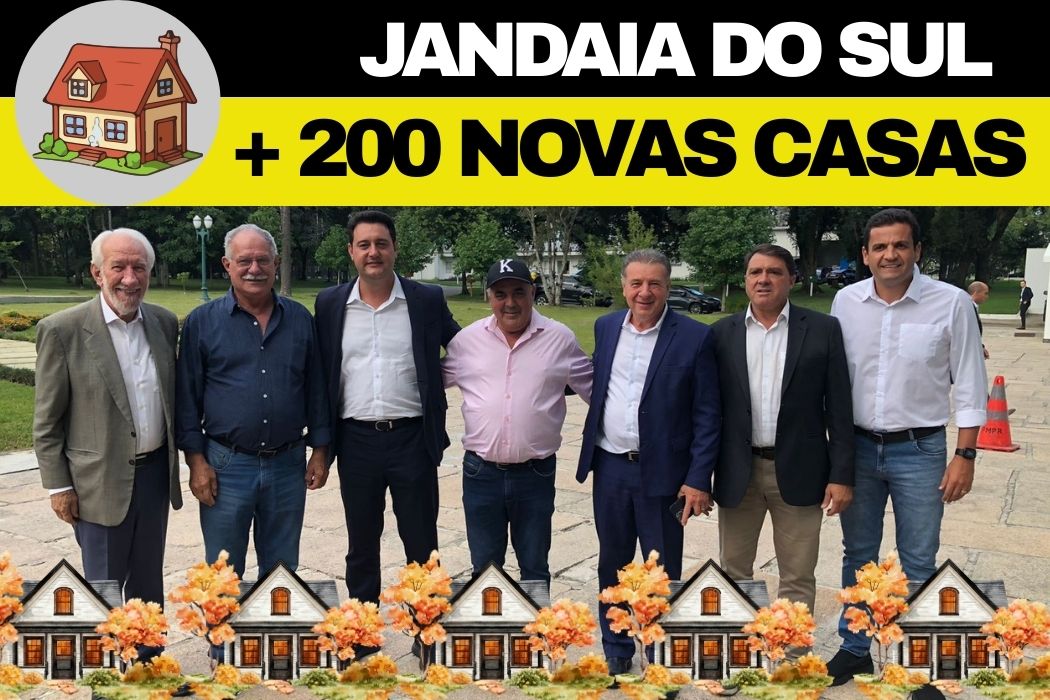 Prefeito Ditão Pupio garante 200 novas casas para Jandaia do Sul durante agenda em Curitiba
