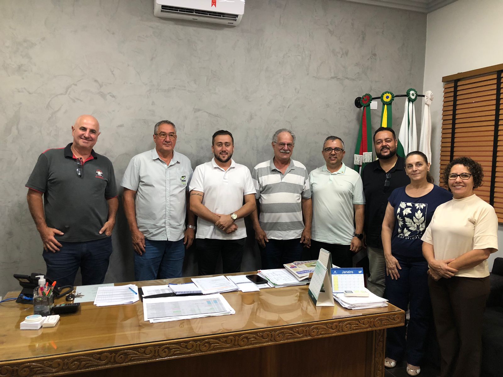 Prefeito Ditão Pupio recebe diretoria da ACEJAN para tratar de sede própria