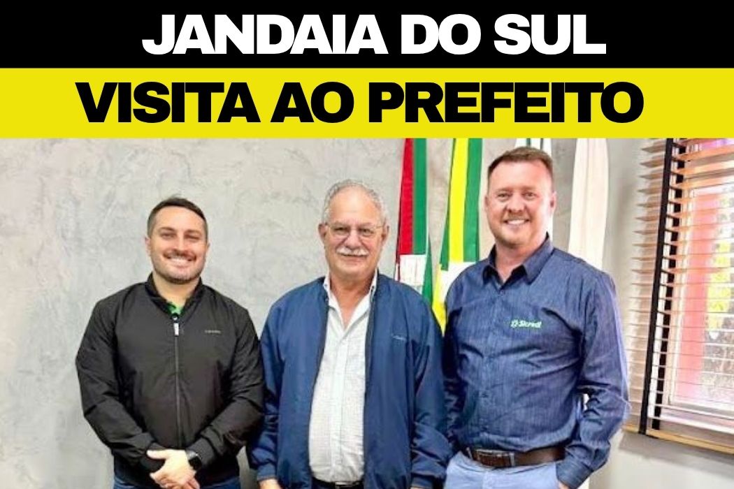 Prefeito Ditão Pupio recebe visita do presidente da Sicredi Valor Sustentável PR/SP
