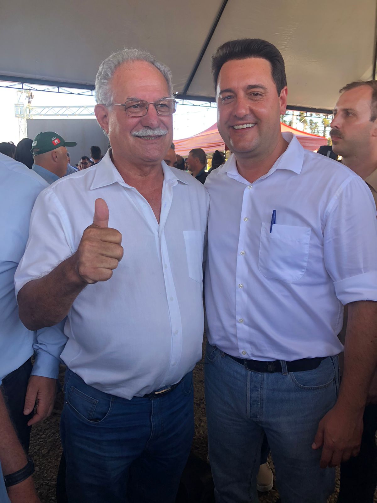 PREFEITO DITÃO PUPIO PARTICIPA DE INAUGURAÇÃO DA NOVA RODOVIA EM IVAIPORÃ