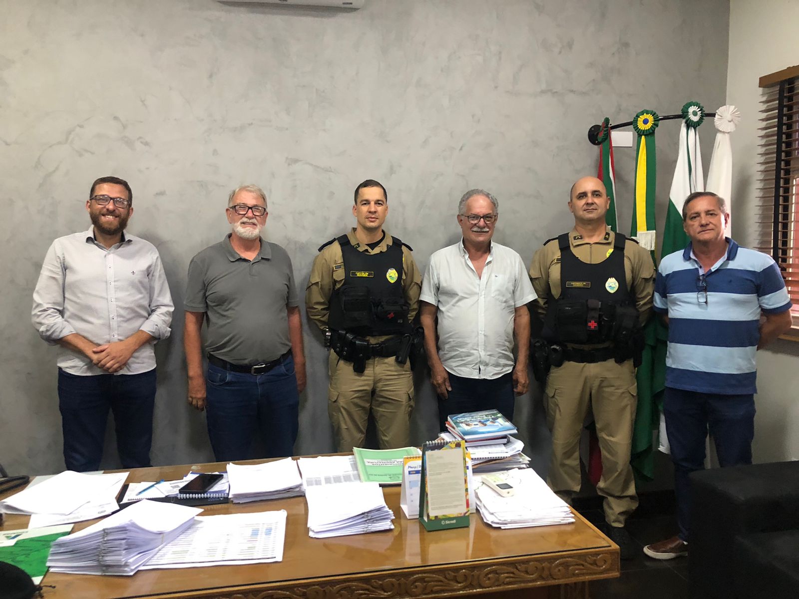 Prefeitura de Jandaia do Sul estreita laços com novo comando da Polícia Militar em reunião estratégica