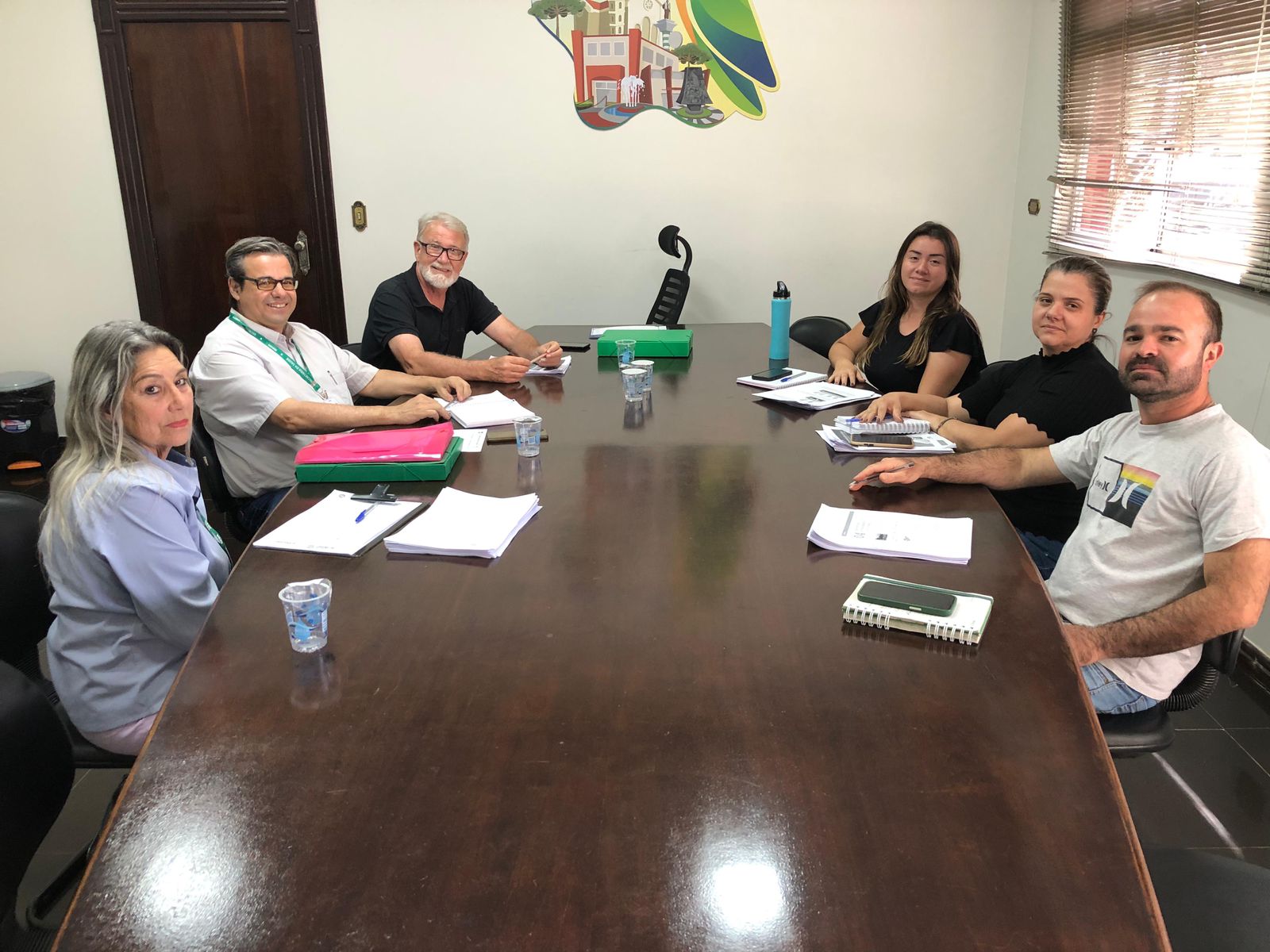Prefeitura de Jandaia do Sul recebe equipe da 16ª Regional de Saúde para tratar do projeto Mais Saúde no Campo