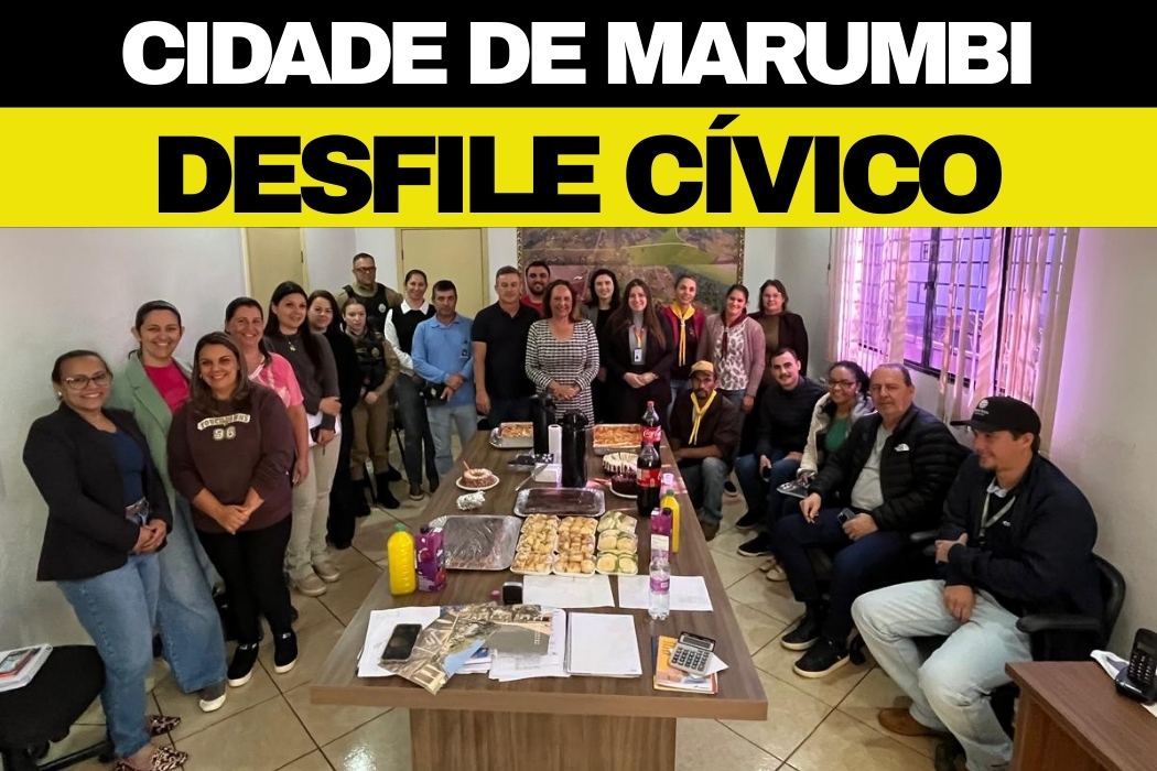 Prefeitura de Marumbi realiza reunião para organização do Desfile Cívico da Semana da Pátria
