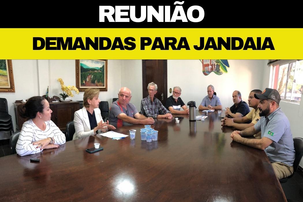 Prefeitura e Câmara Municipal discutem demandas prioritárias para Jandaia do Sul