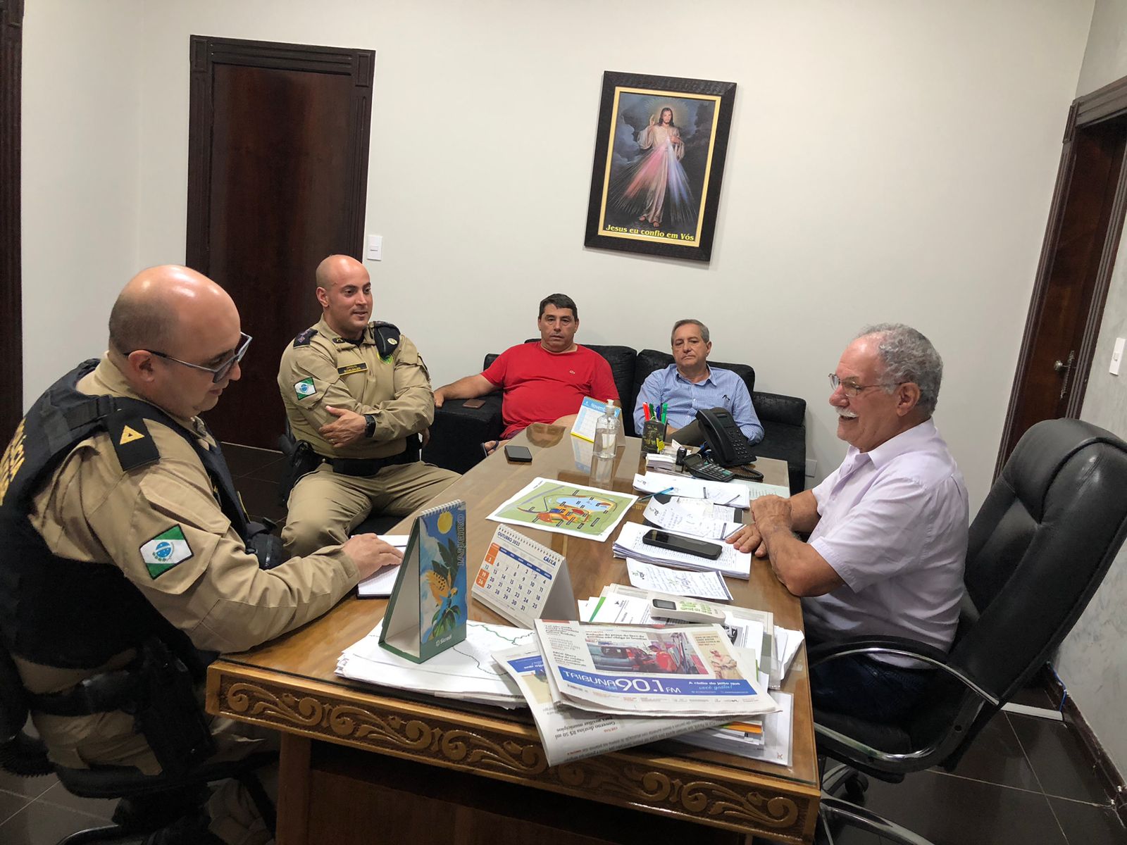 Prefeitura e Polícia Militar definem esquema de segurança para o aniversário de Jandaia do Sul