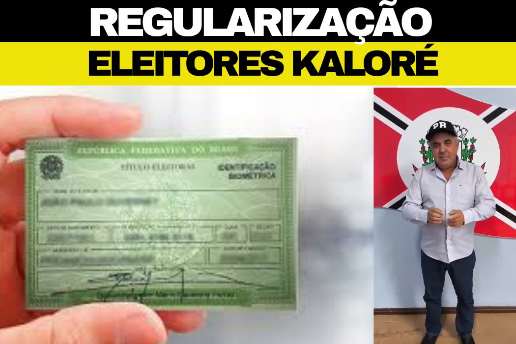 Justiça Eleitoral realiza atendimento especial em Kaloré nos dias 10 e 11 de junho