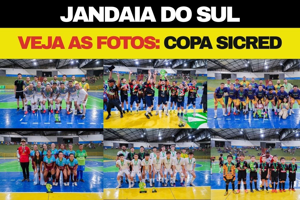 RESULTADOS DA 2ª COPA SICREDI FUTSAL – CATEGORIAS DE BASE E ADULTO 2025