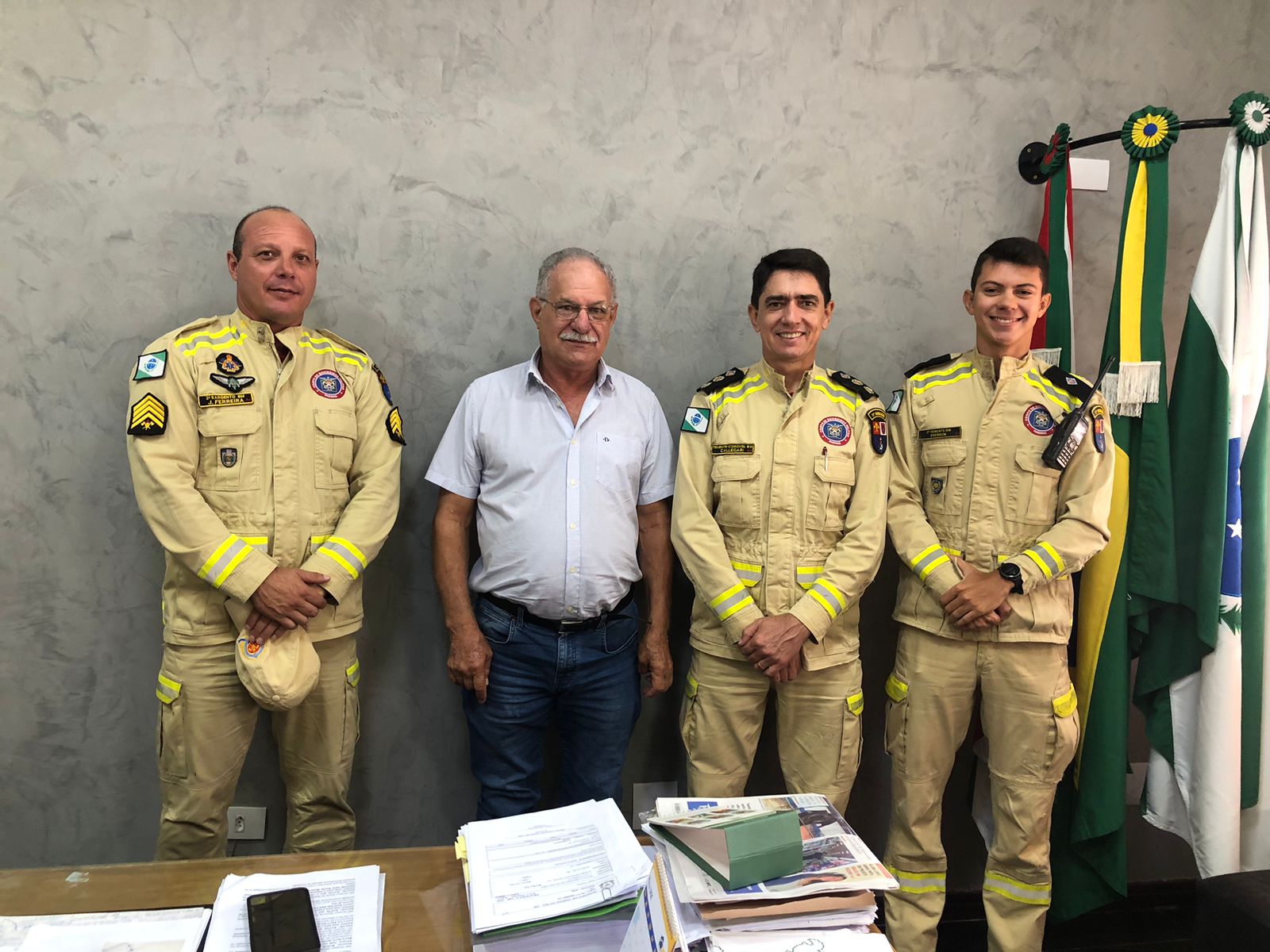 Avançam tratativas para construção da sede própria do Bombeiro Militar em Jandaia do Sul