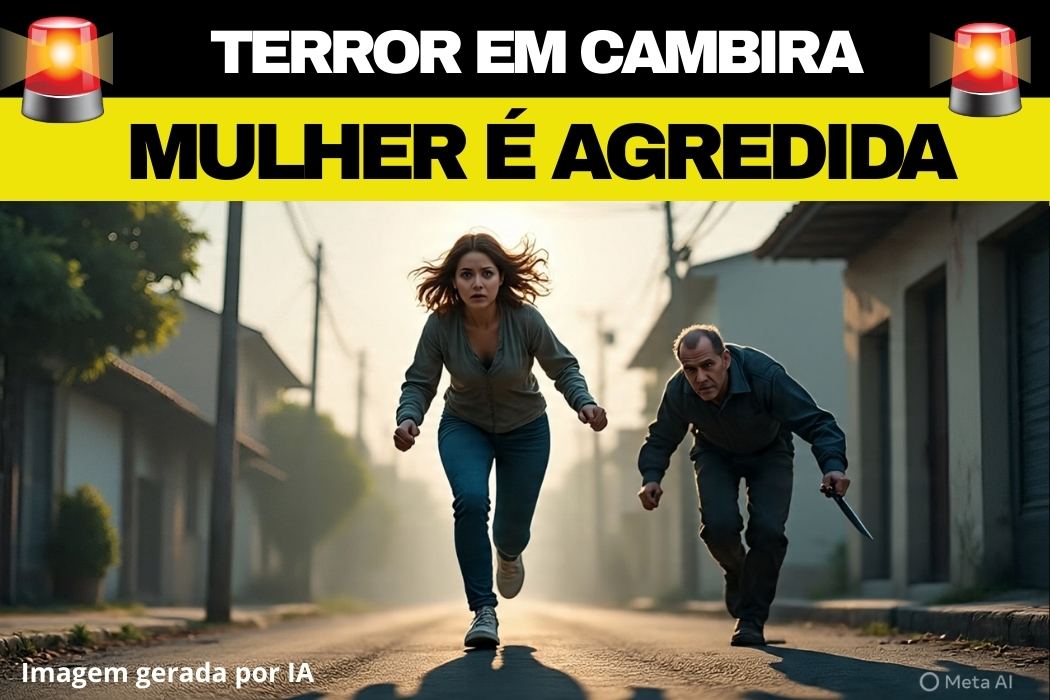 🚨 TERROR EM CAMBIRA: MULHER É AGREDIDA PELO COMPANHEIRO QUE PROMETEU VOLTAR PARA MATÁ-LA
