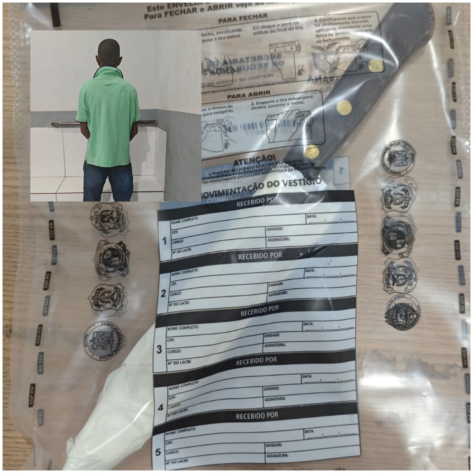 POLÍCIA CIVIL PRENDE HOMEM EM FLAGRANTE POR TENTATIVA DE FEMINICÍDIO.