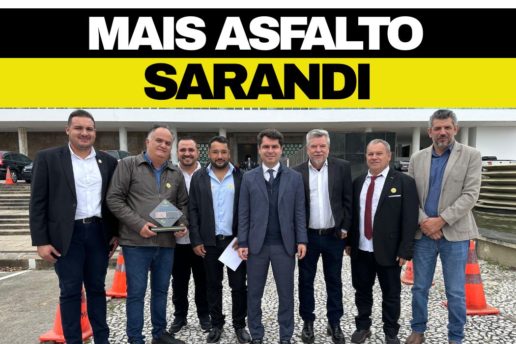 Sarandi é contemplada com R$ 38 milhões para obras de pavimentação