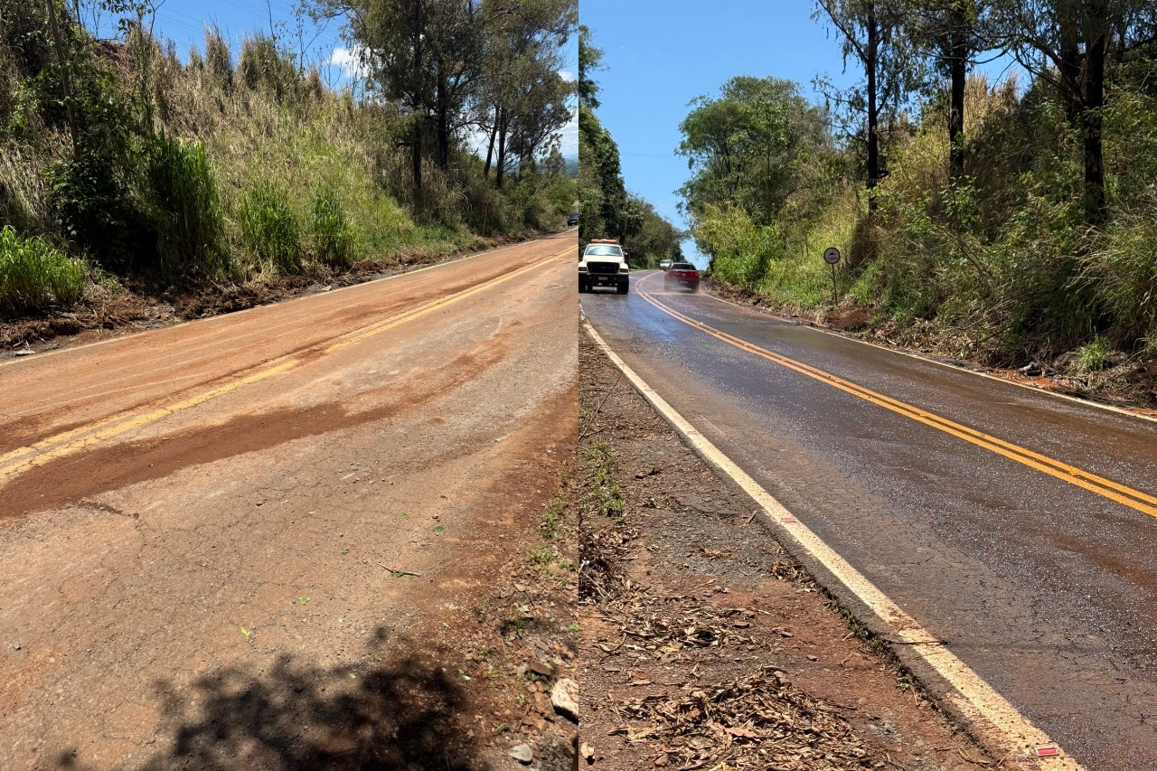 🌧️ Prefeitura de Cambira intensifica limpeza e reforça segurança na Rodovia Florindo Picoli após fortes chuvas
