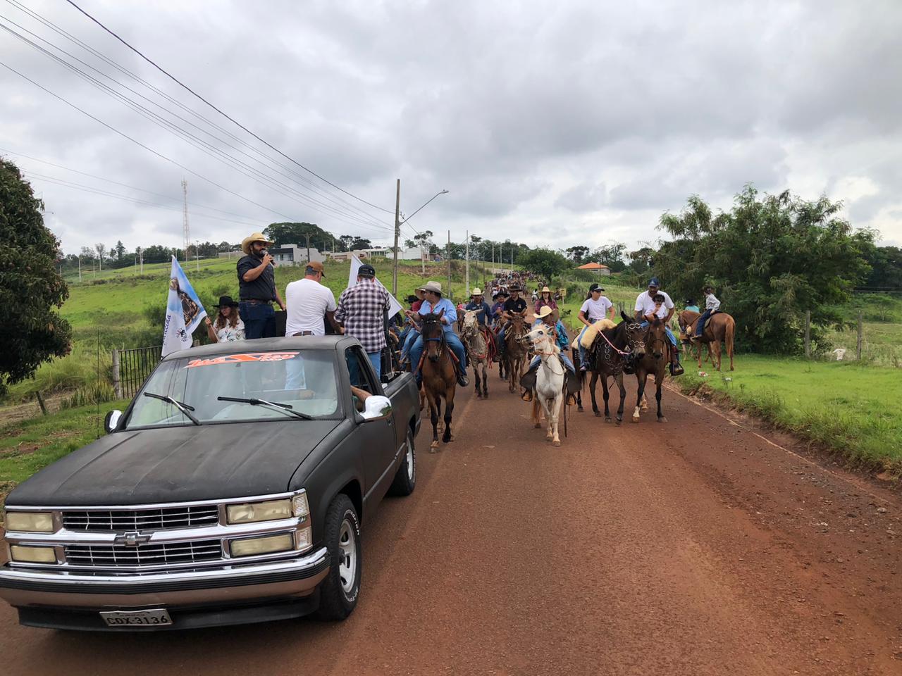 Cavalgada da República movimenta Jandaia do Sul e atrai comitivas de toda a região