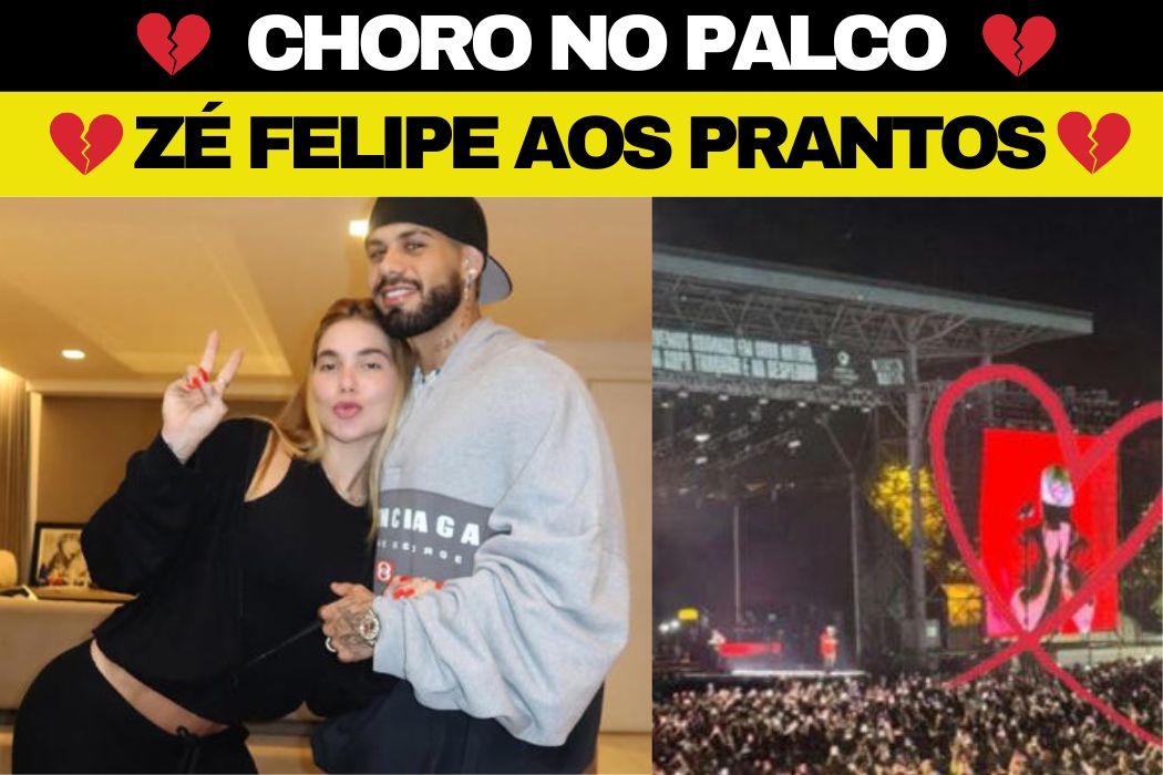 Poliana Rocha se manifesta após Zé Felipe se emocionar em show e chorar por Virginia Fonseca