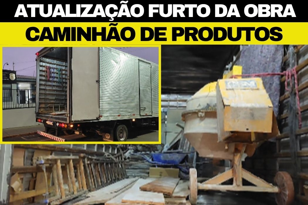 ATUALIZAÇÃO: Roubo de R$ 20 mil em obra termina com criminoso preso e polícia aplaudida pela agilidade