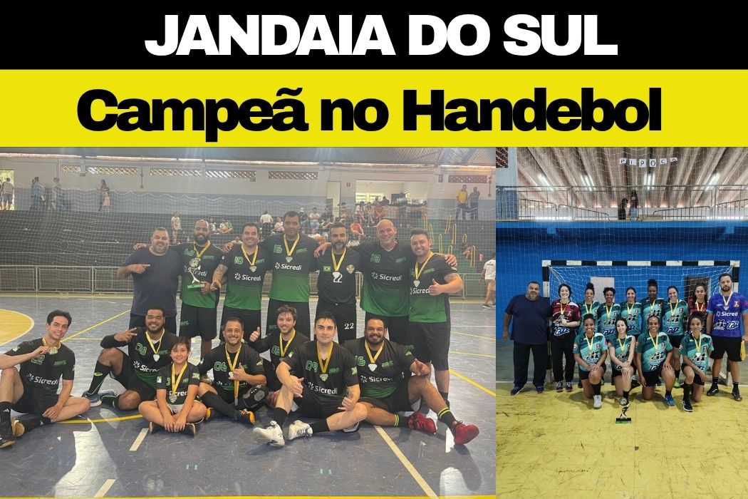 Jandaia do Sul Campeã no Handebol nos Jogos Abertos de Marumbi 2025