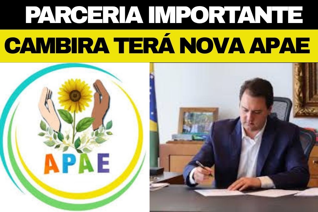 CAMBIRA: Governo do Paraná amplia rede de Apaes com investimento de mais de R$ 32 milhões