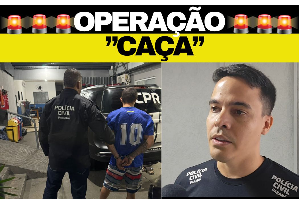 🔒🚔Polícia Civil🚨de Jandaia do Sul prende foragido especialista em furtos durante Operação 
