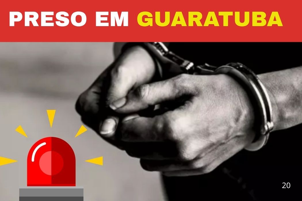 Homem é preso após furtar calha de residência em Guaratuba