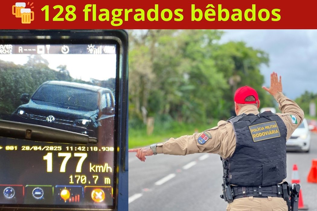 🚨 Balanço da Operação Páscoa/Tiradentes: imprudência, prisões e toneladas de drogas apreendidas nas rodovias do Paraná