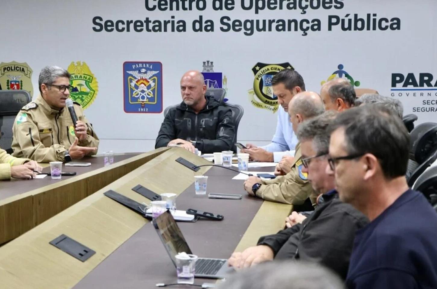   Paraná mobiliza quase 10 mil agentes, aeronaves, drones e embarcações nas eleições