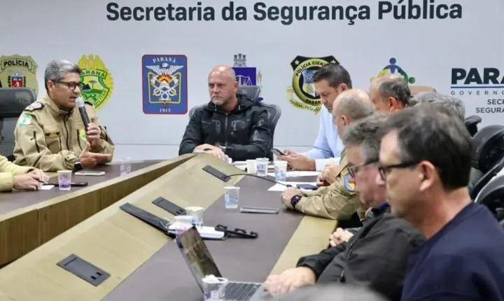   Paraná mobiliza quase 10 mil agentes, aeronaves, drones e embarcações nas eleições