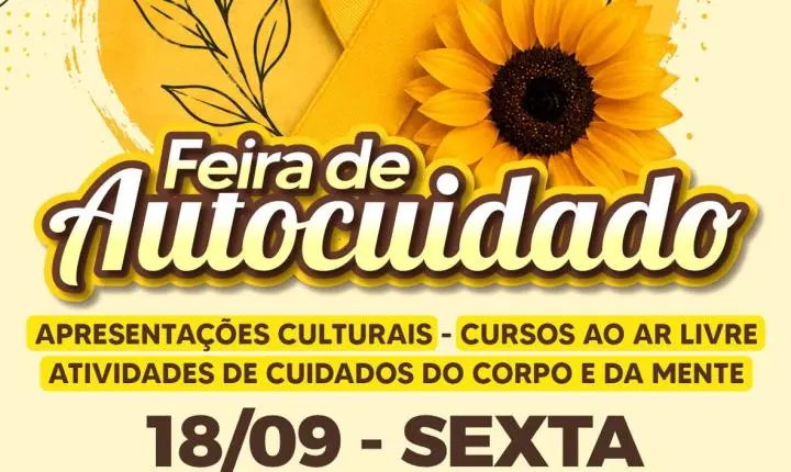 Jandaia do Sul realiza Feira de Autocuidado nesta sexta-feira 18/09